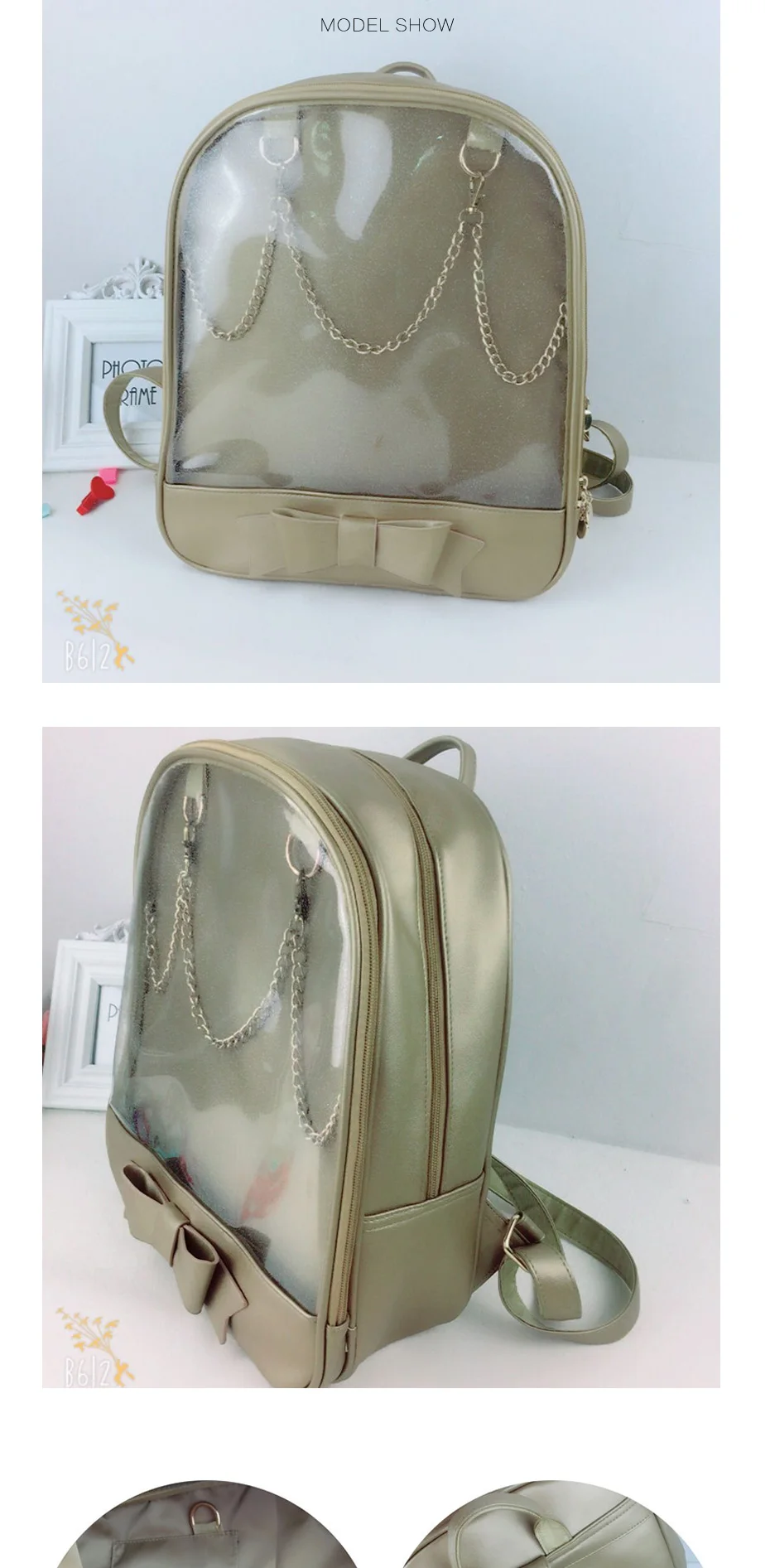 Ita Bag World - Adorable Bow Backpack Ita Bag 8 - Ita Bag World - Ita Bag World