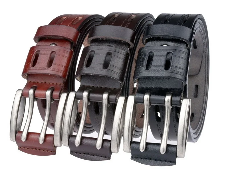 40PCS High Quality Genuine Leather Belts for Men Brand Strap Male Pin Buckle Fancy Vintage Jeans Cowboy Cintos
40PCS High Quality Genuine Leather Belts for Men Brand Strap Male Pin Buckle Fancy Vintage Jeans Cowboy Cintos