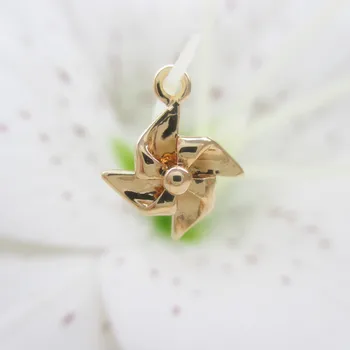 10PCS 12*10MM 24K Champagne Gold Color Plated Brass Windmill Charms Pendants Jewelry Findings Accessories
10PCS 12*10MM 24K Champagne Gold Color Plated Brass Windmill Charms Pendants Jewelry Findings Accessories