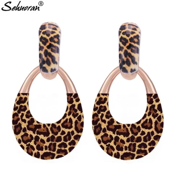 

Sehuoran Oorbellen Pendientes Drop Earrings For Women Statement Earings Big Fashion Jewelry Chrimas Gifts