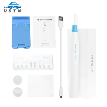 VSTM HD 720P Wireless WIFI Ear Endoscope F180 5.5mm Visual Ear Spoon Earpick Mini Inspection Otoscope Camera Ear Health Care
VSTM HD 720P Wireless WIFI Ear Endoscope F180 5.5mm Visual Ear Spoon Earpick Mini Inspection Otoscope Camera Ear Health Care