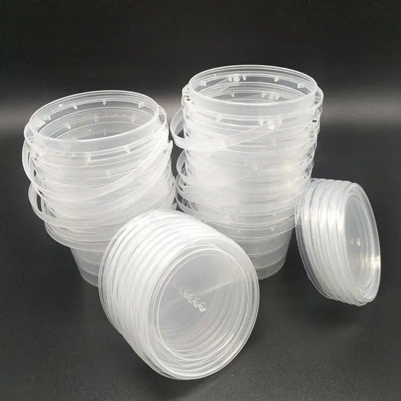 2L Food Grade Plastic Hand Bucket Transparent Round Storage Bucket Household Ice Cream Storage Tank With Lid
2L Food Grade Plastic Hand Bucket Transparent Round Storage Bucket Household Ice Cream Storage Tank With Lid