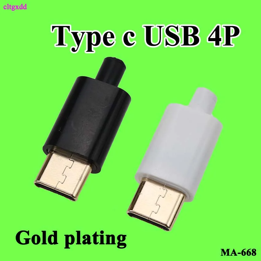 TYPE-C USB Plug Male connector Black/White welding Data OTG line interface Data Sync Transfer DIY data cable accessories
TYPE-C USB Plug Male connector Black/White welding Data OTG line interface Data Sync Transfer DIY data cable accessories