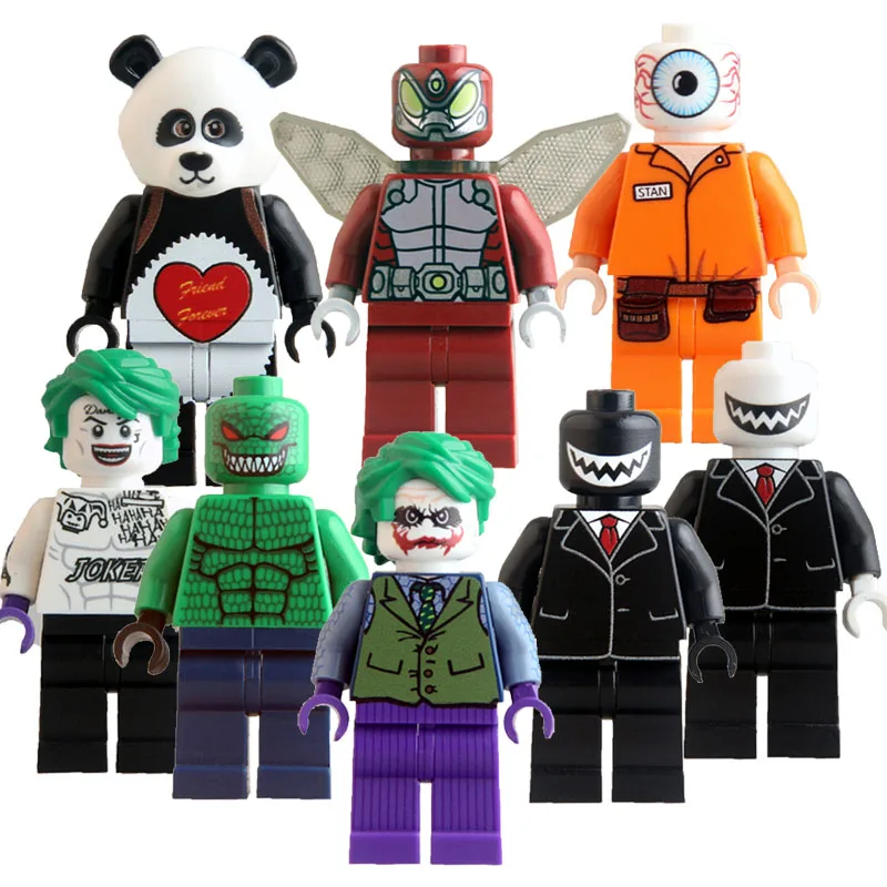 CZHY Bricks Blocks Figures Harley Quinn Suicide Squad Toys Joker Killer Croc Superhero Kids DIY Toys For Children KL9008
CZHY Bricks Blocks Figures Harley Quinn Suicide Squad Toys Joker Killer Croc Superhero Kids DIY Toys For Children KL9008