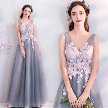 Plus Size 6XL Gray Sleeveless Luxury Evening Party Dress Wedding Bridal Formal Dress Birthday Gift For Women Large Size 5XL
Plus Size 6XL Gray Sleeveless Luxury Evening Party Dress Wedding Bridal Formal Dress Birthday Gift For Women Large Size 5XL
