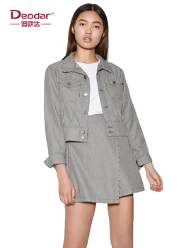 Deodar Simple European And American Commuter Casual Pinstripe Asymmetric Access High Waist Slimming A Word Skirt
Deodar Simple European And American Commuter Casual Pinstripe Asymmetric Access High Waist Slimming A Word Skirt