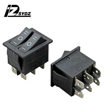 Electric Heater switch Computer on/off rocker switch power switch I/O 6 pin with light 16(6)A 250VAC boat switch
Electric Heater switch Computer on/off rocker switch power switch I/O 6 pin with light 16(6)A 250VAC boat switch