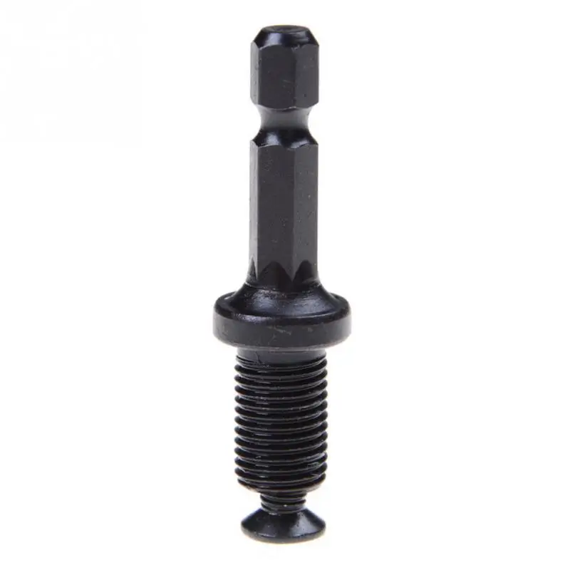 1//4/"Hex Shank Adapter Male Thread Screw Drill Chuck 6mm,10mm,13mm 3//8/"-24UNF BG$