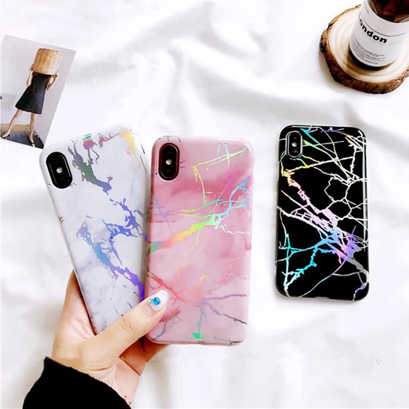 Marble Case for iPhone 8 7 plus XS Max Soft Cover Laser Holder Stand Phone Coque for iPhone 6 6s plus iphone 7 XR Bracket Capa
Marble Case for iPhone 8 7 plus XS Max Soft Cover Laser Holder Stand Phone Coque for iPhone 6 6s plus iphone 7 XR Bracket Capa