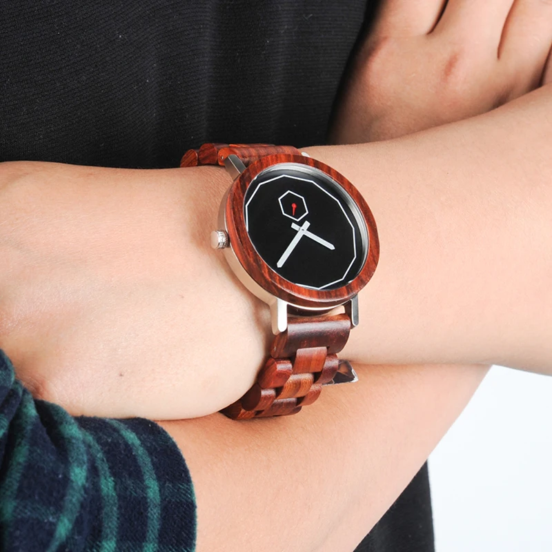 BOBO BIRD Watch Men Wood Strap Wristwatches Japan Movement 2035 Quartz Watches Gifts relogio masculino (18)