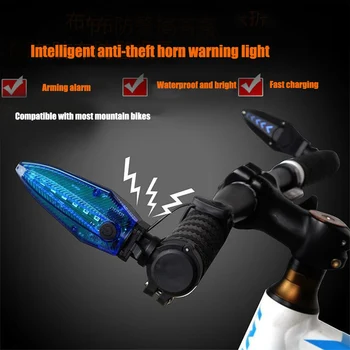 Waterproof Headlight For Bicycle Anti-theft Electric Horn USB Recharged Flashlight For Bicycle With Bicycle Call Alarm Bike Bell
Waterproof Headlight For Bicycle Anti-theft Electric Horn USB Recharged Flashlight For Bicycle With Bicycle Call Alarm Bike Bell