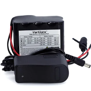 VariCore 14.8 v 4400 mah 18650 li-iom battery night heater fishing lamp miner's lamp battery amplifier with BMS 16.8v Charger
VariCore 14.8 v 4400 mah 18650 li-iom battery night heater fishing lamp miner's lamp battery amplifier with BMS 16.8v Charger