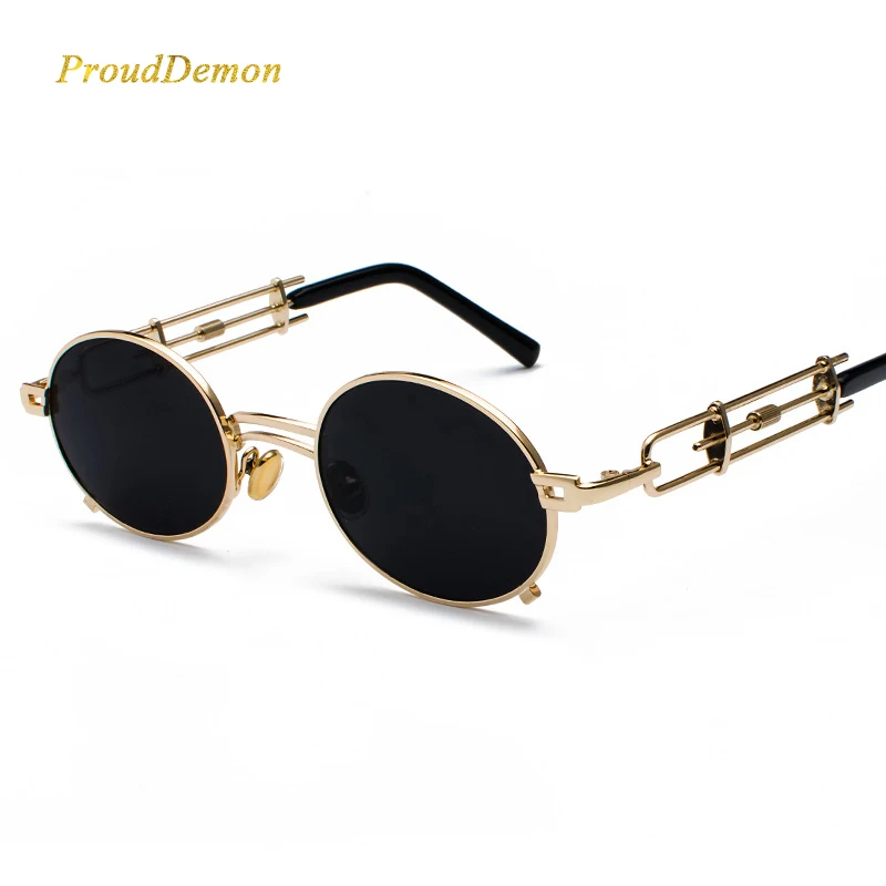 Фото Новинка 2020 солнцезащитные очки Prouddemon в стиле стимпанк для женщин и мужчин