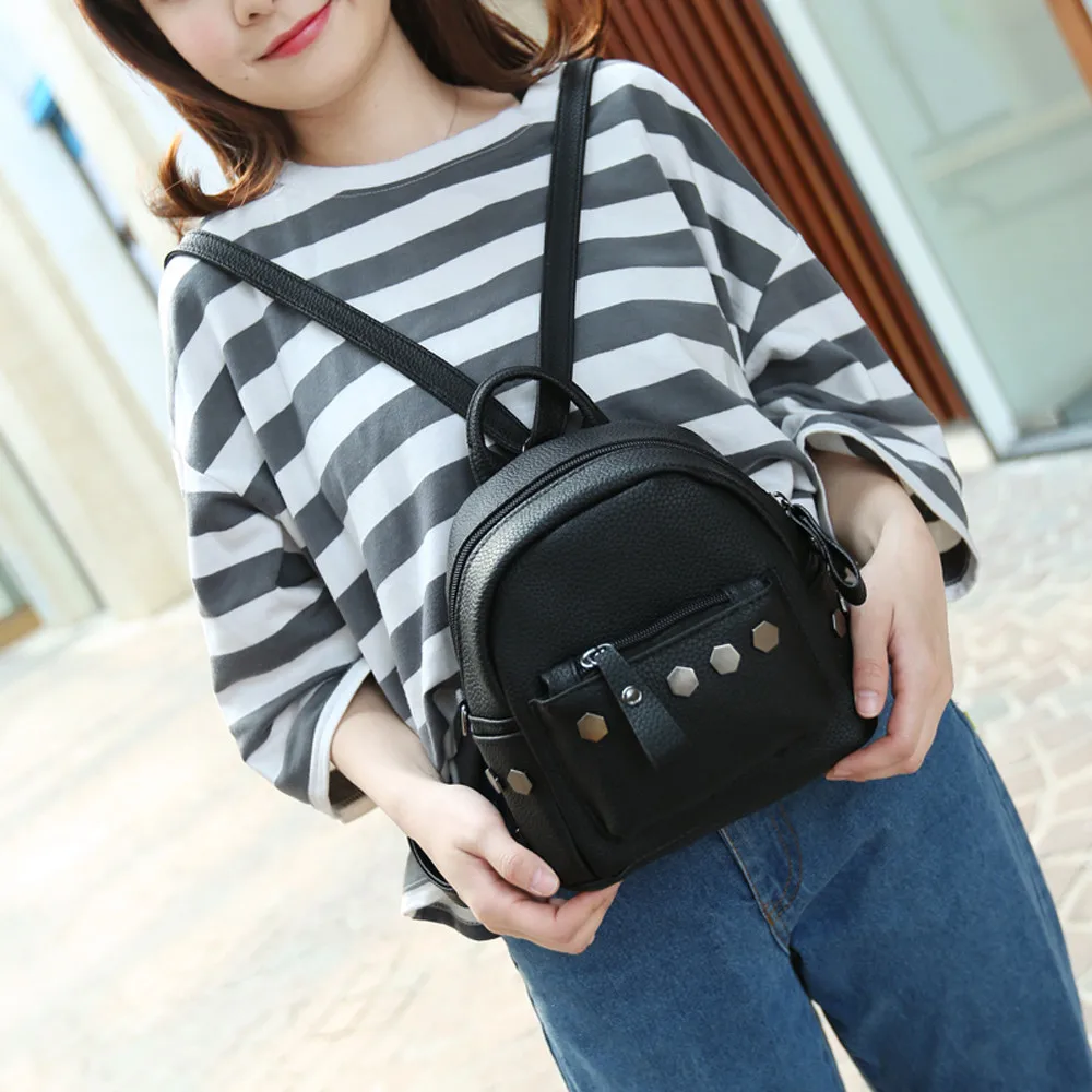 Mini Backpack Women Mini Backpacks Business and Luxury Bagpack Fashion 2019 Women Backpacks Black & White Sac A Dos
Mini Backpack Women Mini Backpacks Business and Luxury Bagpack Fashion 2019 Women Backpacks Black & White Sac A Dos
