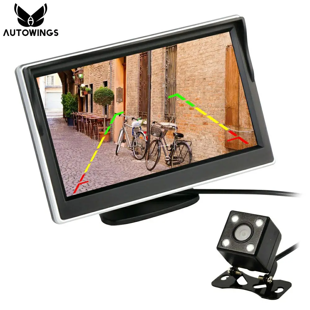 Hight Resolution 5 Inch 800*480 TFT LCD Car Monitor for Rear/Front/Side View Camera Display 2 Ways Video Input 16:9 Screen DC12V
Hight Resolution 5 Inch 800*480 TFT LCD Car Monitor for Rear/Front/Side View Camera Display 2 Ways Video Input 16:9 Screen DC12V