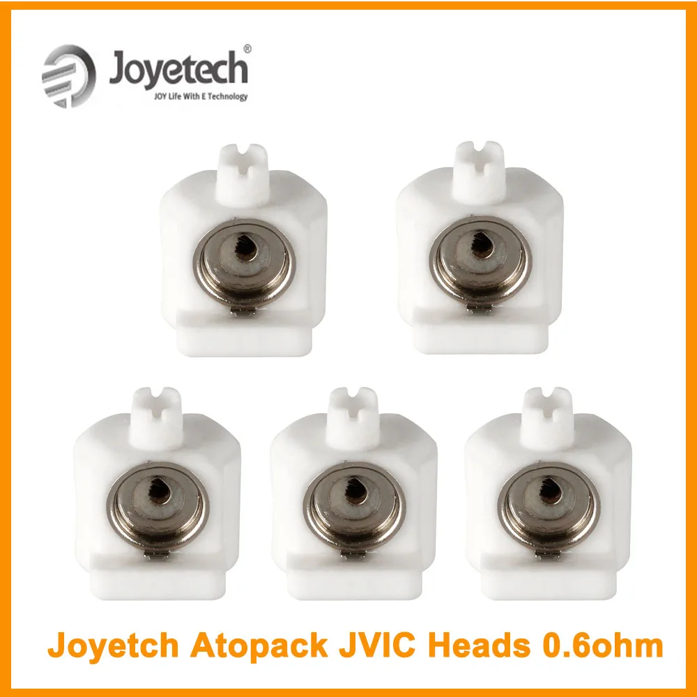 5PCS Original Joyetch Atopack JVIC Heads DL 0.6ohm MTL Coil For Atopack Penguin Atomizer Head Vape Electronic Cigarette
5PCS Original Joyetch Atopack JVIC Heads DL 0.6ohm MTL Coil For Atopack Penguin Atomizer Head Vape Electronic Cigarette