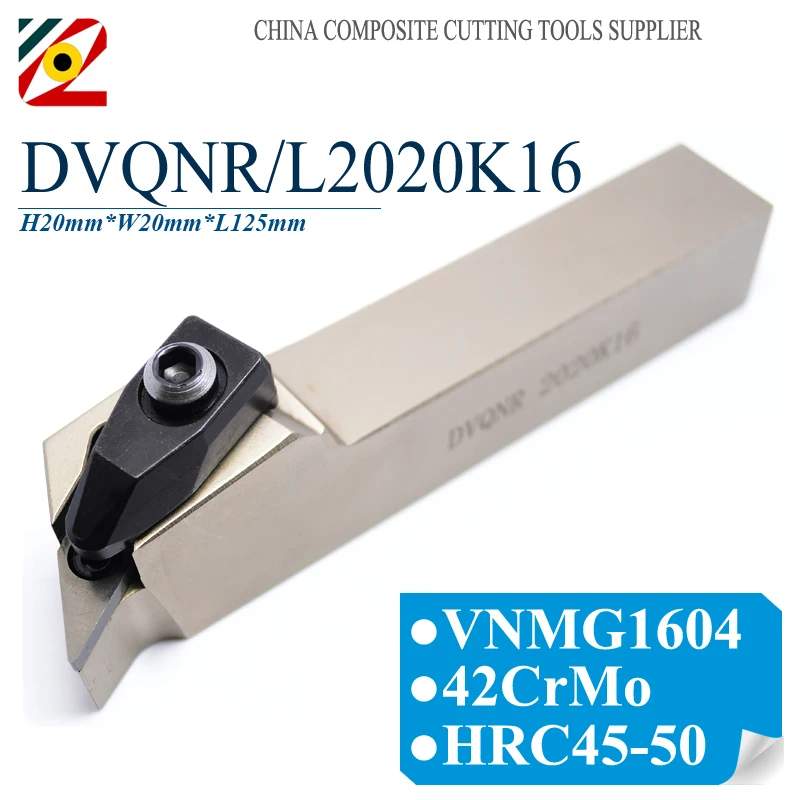 EDGEV Tool Holder DVQNR2020K16 DVQNL2020K16 DVQNR DVQNL CNC Metal Lathe Accessories External Turning Toolholder For VNMG160404
EDGEV Tool Holder DVQNR2020K16 DVQNL2020K16 DVQNR DVQNL CNC Metal Lathe Accessories External Turning Toolholder For VNMG160404