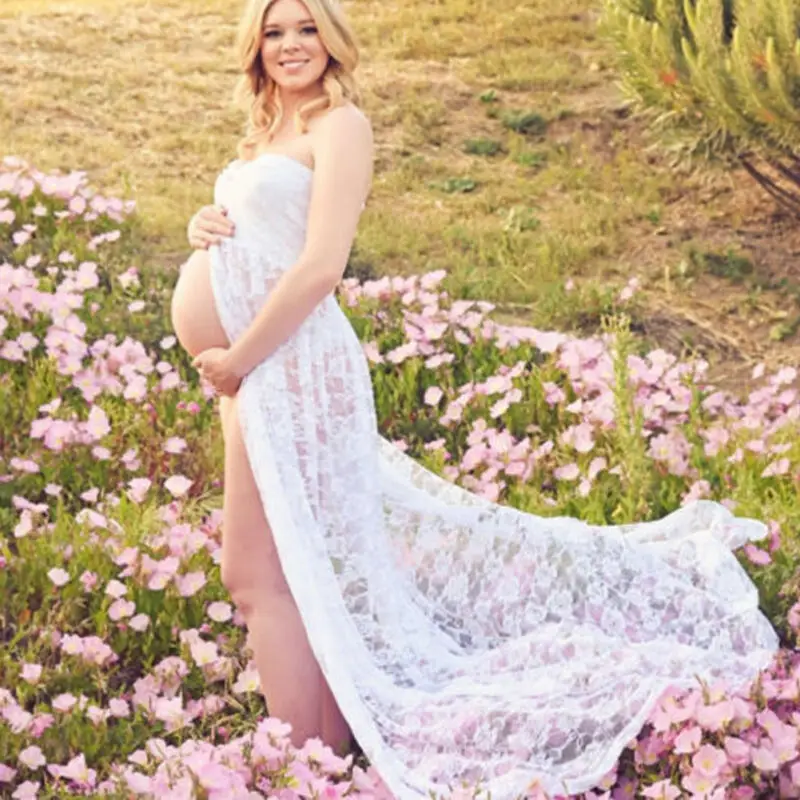 Hot Sale Maternity Photography Props Lace Stretchy Pregnancy Long Maternity Dress for Photo Shoot Maxi Strapless Dresses Vestido
Hot Sale Maternity Photography Props Lace Stretchy Pregnancy Long Maternity Dress for Photo Shoot Maxi Strapless Dresses Vestido