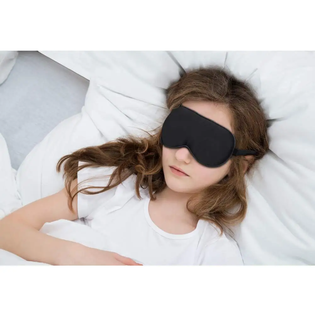 Silk Sleep Eye Mask Padded Shade Eye Cover Patch Sleeping Mask Blindfolds Travel Relax Rest
Silk Sleep Eye Mask Padded Shade Eye Cover Patch Sleeping Mask Blindfolds Travel Relax Rest