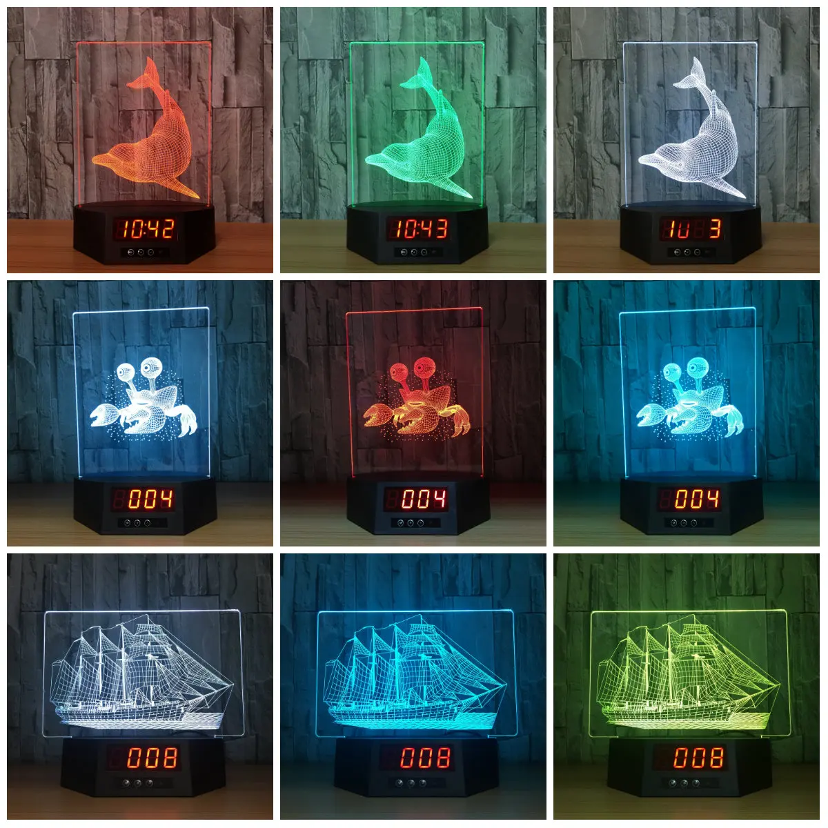 LED Night Light Dolphin Lamp 3d Vision Decorrative Desk Lampara Led Usb Lighting 7 Colors Baby Sleeping Night Light GiftIY803991
LED Night Light Dolphin Lamp 3d Vision Decorrative Desk Lampara Led Usb Lighting 7 Colors Baby Sleeping Night Light GiftIY803991