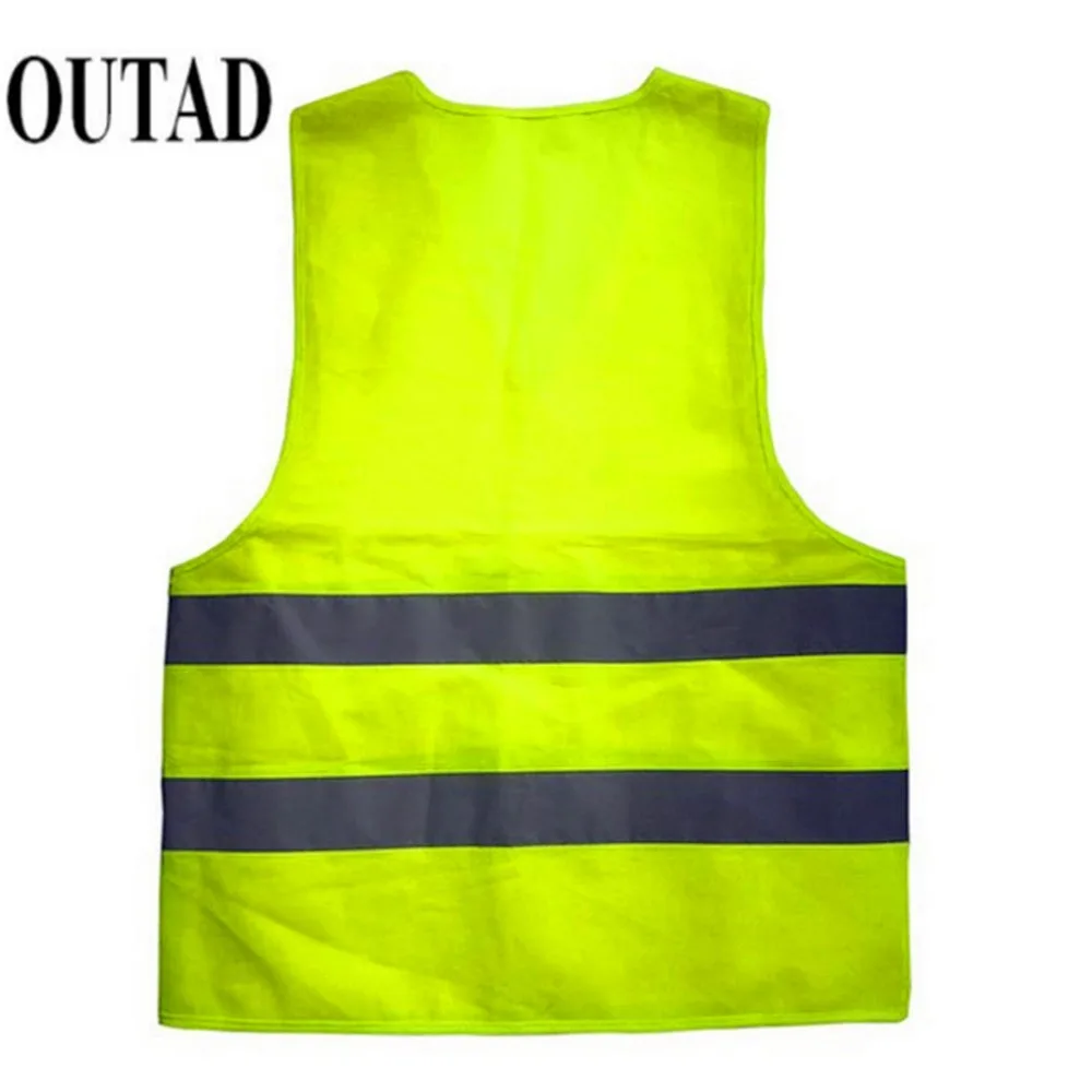 OUTAD Reflective Vest High Visibility Fluorescent Outdoor Safety Running Clothing Waistcoat Reflective Safety Environmental Vest
OUTAD Reflective Vest High Visibility Fluorescent Outdoor Safety Running Clothing Waistcoat Reflective Safety Environmental Vest