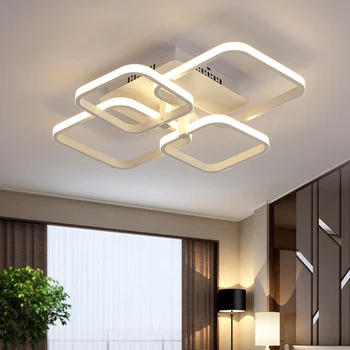 Rectangle Acrylic Aluminum Modern Led ceiling lights for living room bedroom AC85-265V White Ceiling Lamp Fixtures
Rectangle Acrylic Aluminum Modern Led ceiling lights for living room bedroom AC85-265V White Ceiling Lamp Fixtures