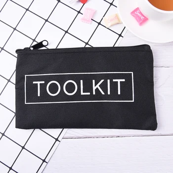 1PCS 19*11cm Black Waterproof Tool Kit Bag Oxford Wrench Bag Zipper Storage Instrument Case Scissors Bag For Travel Accessories
1PCS 19*11cm Black Waterproof Tool Kit Bag Oxford Wrench Bag Zipper Storage Instrument Case Scissors Bag For Travel Accessories