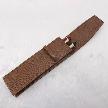 1pc Brown Red Black Crocodile Pattern Pu Leather Pen Pouch Only for 2 Pens Capaciy Roll Bag Luxury Gift Pens Case
1pc Brown Red Black Crocodile Pattern Pu Leather Pen Pouch Only for 2 Pens Capaciy Roll Bag Luxury Gift Pens Case