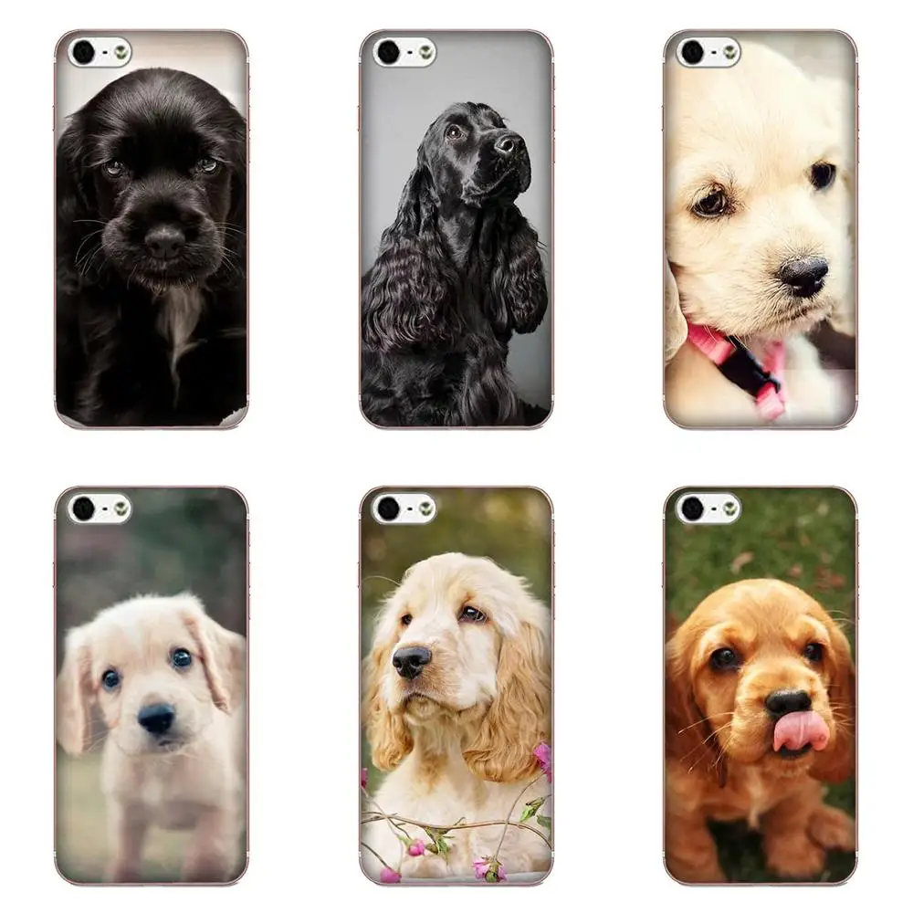 

Cocker Spaniels Dog Puppies Soft Case Mobile For Galaxy J1 J2 J3 J330 J4 J5 J6 J7 J730 J8 2015 2016 2017 2018 mini Pro