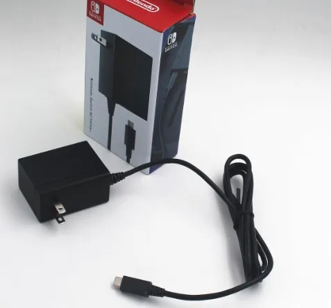 Original AC Adapter US/EU plug wall travel charger for Nintend switch NS console USB type C power suplly charging accessories
Original AC Adapter US/EU plug wall travel charger for Nintend switch NS console USB type C power suplly charging accessories