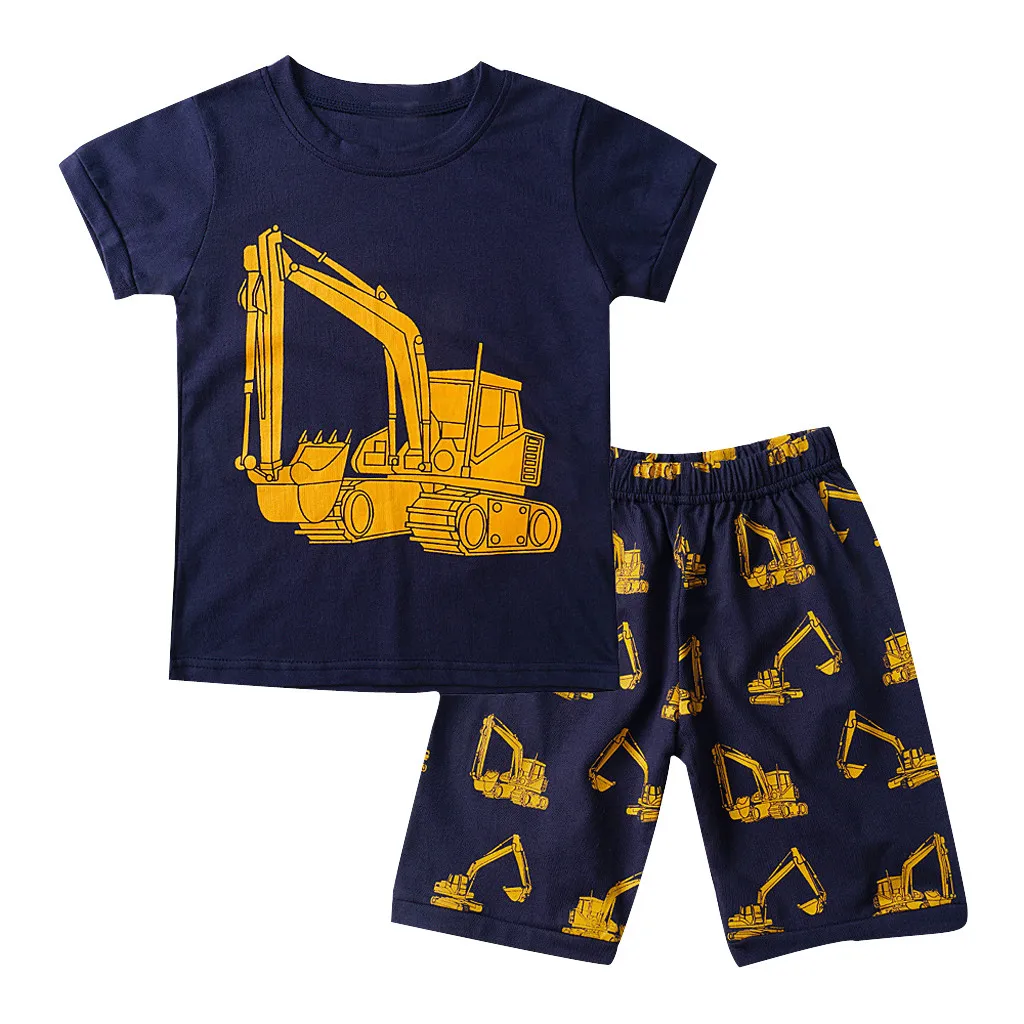 Children Cotton Clothes Set Toddler Kids Baby Boy Outfits Short Sleeves Cartoon Car Print Tops Short Pants Casual Outfit Sets
Children Cotton Clothes Set Toddler Kids Baby Boy Outfits Short Sleeves Cartoon Car Print Tops Short Pants Casual Outfit Sets