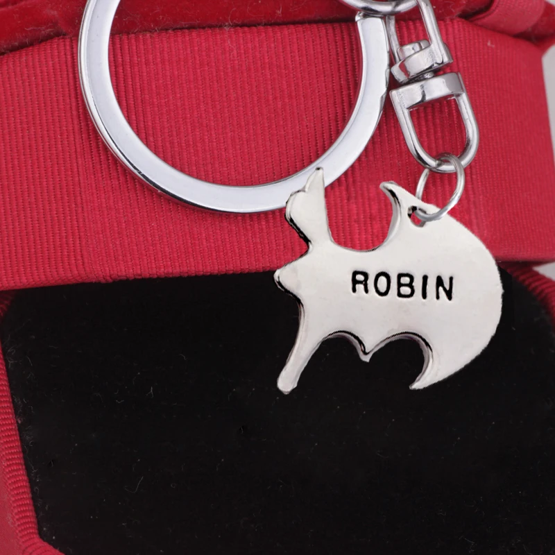 K013 Fashion Key Chain robin Key Rings Batman Metal Keychain Jewelry Lobster clasp Key Holder
K013 Fashion Key Chain robin Key Rings Batman Metal Keychain Jewelry Lobster clasp Key Holder