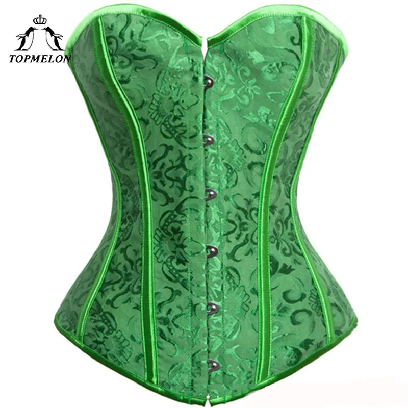 TOPMELON Corselet Sexy Corset Women Steampunk Corsets and Bustiers Bustier Gothic Green Floral Club Show Party Plays Corset Tops
TOPMELON Corselet Sexy Corset Women Steampunk Corsets and Bustiers Bustier Gothic Green Floral Club Show Party Plays Corset Tops