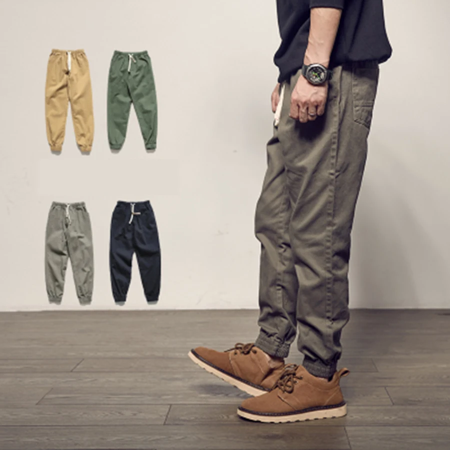 Slim Fit Casual Men Pants Loose Cotton Black Grey Khaki Army Green Youth New Fashion Trousers Roupas Calcas Masculinas 30CK023
Slim Fit Casual Men Pants Loose Cotton Black Grey Khaki Army Green Youth New Fashion Trousers Roupas Calcas Masculinas 30CK023