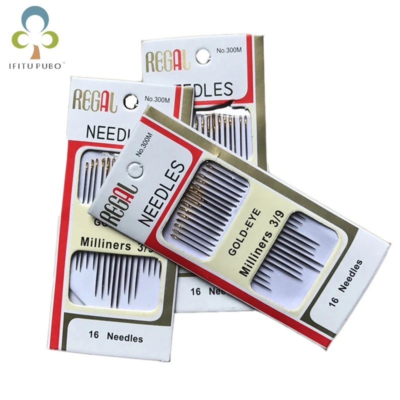 80Pcs Tail Gold Plated Stainless Steel Hand Sewing Needles Home DIY Sewing Combination Whalesale GYH
80Pcs Tail Gold Plated Stainless Steel Hand Sewing Needles Home DIY Sewing Combination Whalesale GYH