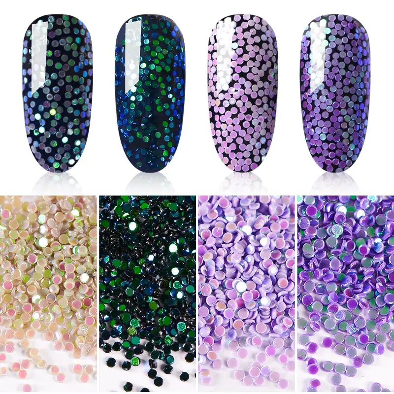 Mtssii 4 Boxes/set Holographic Nail Glitter Sequins 3D Paillette 1mm Round Colorful Flakes Manicure Nail Art Decoration Tool
Mtssii 4 Boxes/set Holographic Nail Glitter Sequins 3D Paillette 1mm Round Colorful Flakes Manicure Nail Art Decoration Tool