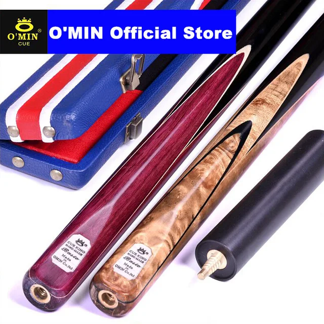 O'MIN ASSASSIN Snooker Cue 3/4 Piece Cue with Case with Extension 10mm/11.5mm Tip Black8 Cue Case Billiard Cue Stick
O'MIN ASSASSIN Snooker Cue 3/4 Piece Cue with Case with Extension 10mm/11.5mm Tip Black8 Cue Case Billiard Cue Stick