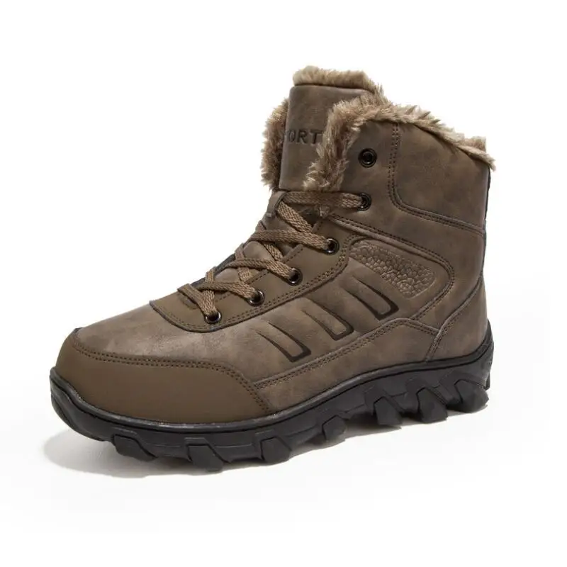 Brand AMSHCA Winter Snow Boots Men Plush Ankle Boots Man Warm Working Bota Masculina Desert Boots Plus Size 47 48
Brand AMSHCA Winter Snow Boots Men Plush Ankle Boots Man Warm Working Bota Masculina Desert Boots Plus Size 47 48