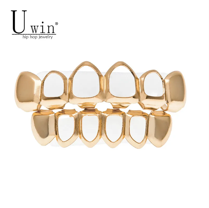 UWIN Hip Hop Custom Fit Rose Color Vampire Teeth Four Hollow Open Face Gold Mouth GRILLS Caps Top & Bottom Grill Set Party Gift
UWIN Hip Hop Custom Fit Rose Color Vampire Teeth Four Hollow Open Face Gold Mouth GRILLS Caps Top & Bottom Grill Set Party Gift