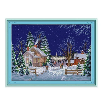 Joy Sunday cross stitch kits diy Country walks DMC14CT 11CT cotton fabric livingroom hotel office shop painting factorywholesale
Joy Sunday cross stitch kits diy Country walks DMC14CT 11CT cotton fabric livingroom hotel office shop painting factorywholesale