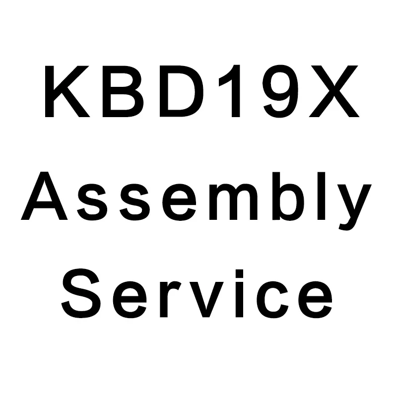 KBD19X assembly service