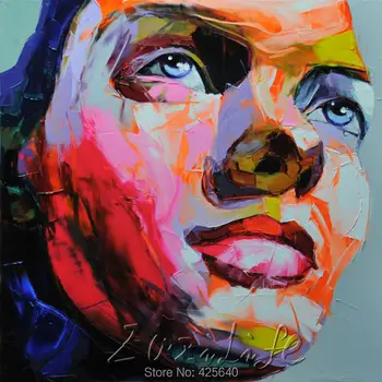 Palette knife painting portrait Palette knife Face Oil painting Impasto figure on canvas Hand painted Francoise Nielly 33
Palette knife painting portrait Palette knife Face Oil painting Impasto figure on canvas Hand painted Francoise Nielly 33