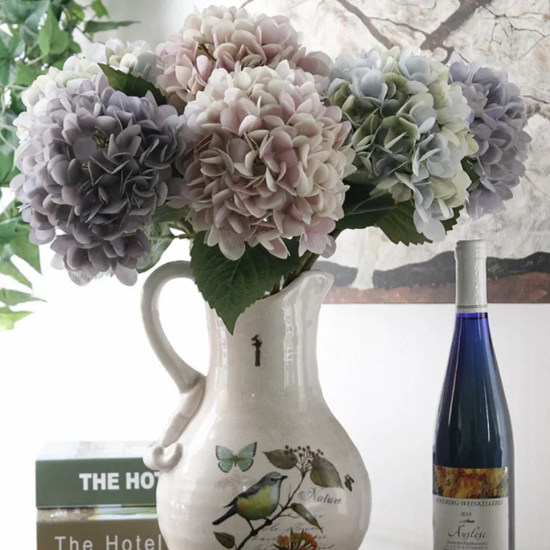 1PC Luxury Artificial Hydrangea Flower with Flower Rod DIY Silk Accessory for Party Home Wedding Decoration
1PC Luxury Artificial Hydrangea Flower with Flower Rod DIY Silk Accessory for Party Home Wedding Decoration