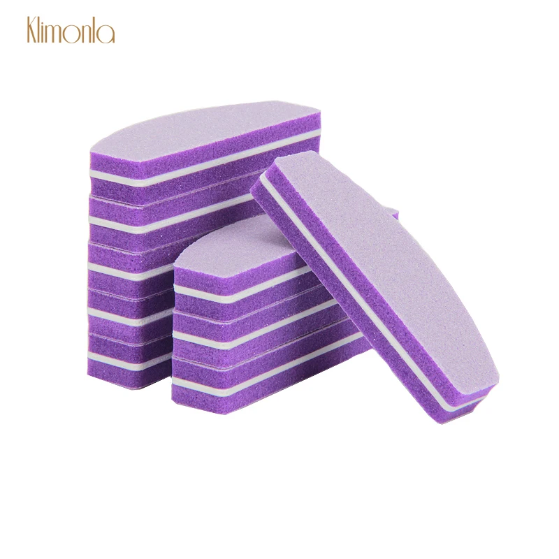 20pcs Mini Nail Art Salon Sanding Files 100/180 Half Moon Nail Buffing Blocks For Acrylic Manicure Tools Purple Sponge Nail File
20pcs Mini Nail Art Salon Sanding Files 100/180 Half Moon Nail Buffing Blocks For Acrylic Manicure Tools Purple Sponge Nail File