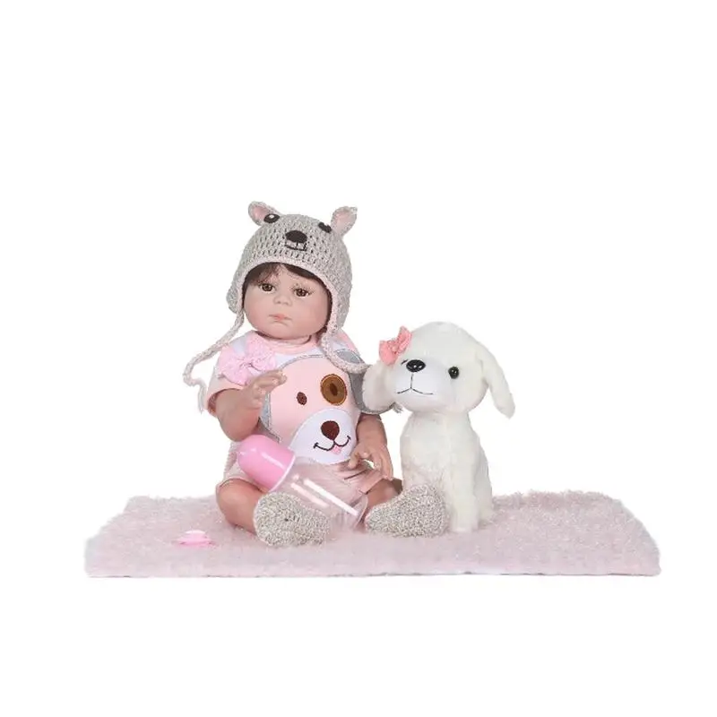 48cm 19 Inch Silicone Reborn set boneca reborn toys for girl christmas gift dolls for photography prop
48cm 19 Inch Silicone Reborn set boneca reborn toys for girl christmas gift dolls for photography prop