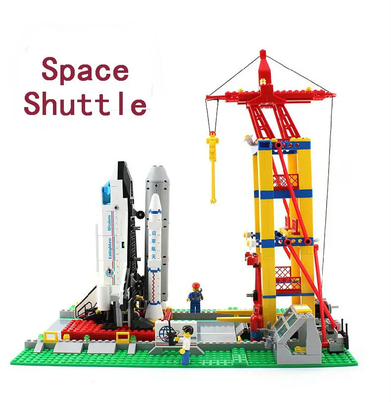 Enlighten 515 Space Shuttle 584pcs sets building blocks 3D DIY assembling educational toys Children birthday gift Free Shipping
Enlighten 515 Space Shuttle 584pcs sets building blocks 3D DIY assembling educational toys Children birthday gift Free Shipping