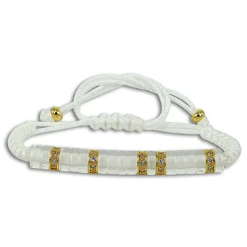 Charms men jewelry Gold black gun Plated round connector white CZ Zircon transparent beads Adjustable macrame Bracelet
Charms men jewelry Gold black gun Plated round connector white CZ Zircon transparent beads Adjustable macrame Bracelet