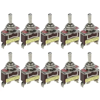Button switch 223 bilateral reset 10pce rocker switch toggle switch six legs three gears 12mm silver dot
Button switch 223 bilateral reset 10pce rocker switch toggle switch six legs three gears 12mm silver dot