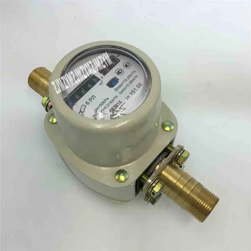 

New LLQ-25 Waist Wheel Flow Meter Gas Roots Flowmeter Metering of Natural Gas Liquefied Gas Table 1 inch 0.25-16m3/h 0.6Mpa