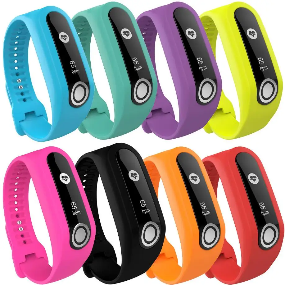 KINGBEIKE Colorful Sport Silicone Watchband For TomTom Multi-Sport Watch Band Soft Replacement Smart Bracelet Strap
KINGBEIKE Colorful Sport Silicone Watchband For TomTom Multi-Sport Watch Band Soft Replacement Smart Bracelet Strap